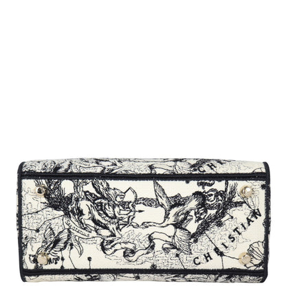 Dior Lady D-Lite Medium Toile de Jouy Zodiac