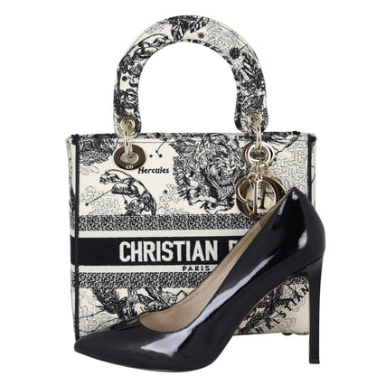 Dior Lady D-Lite Medium Toile de Jouy Zodiac
