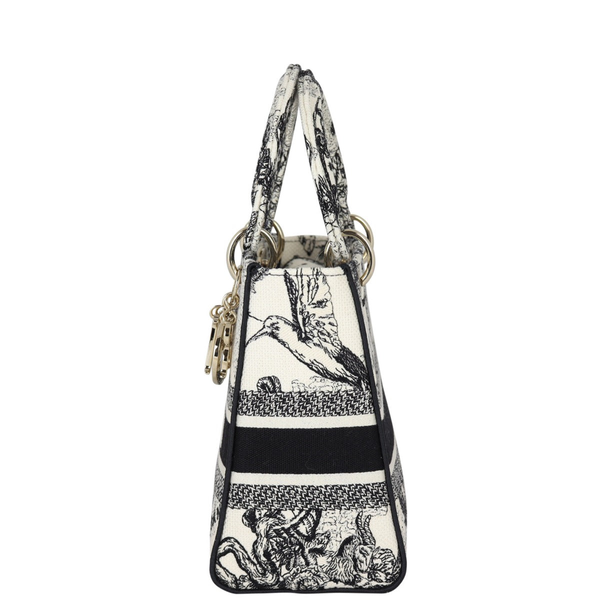 Dior Lady D-Lite Medium Toile de Jouy Zodiac
