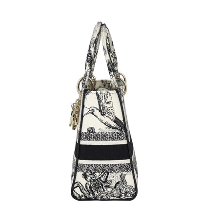 Dior Lady D-Lite Medium Toile de Jouy Zodiac