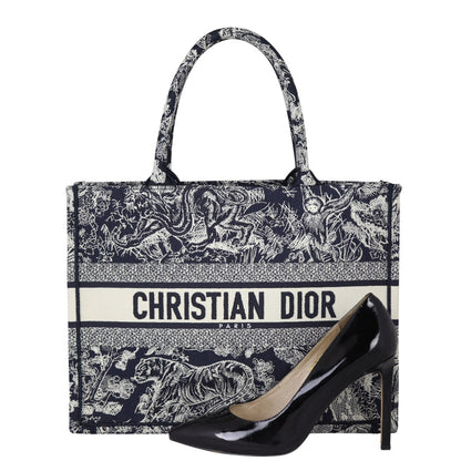 Dior Book Tote Medium Toile de Jouy Reverse