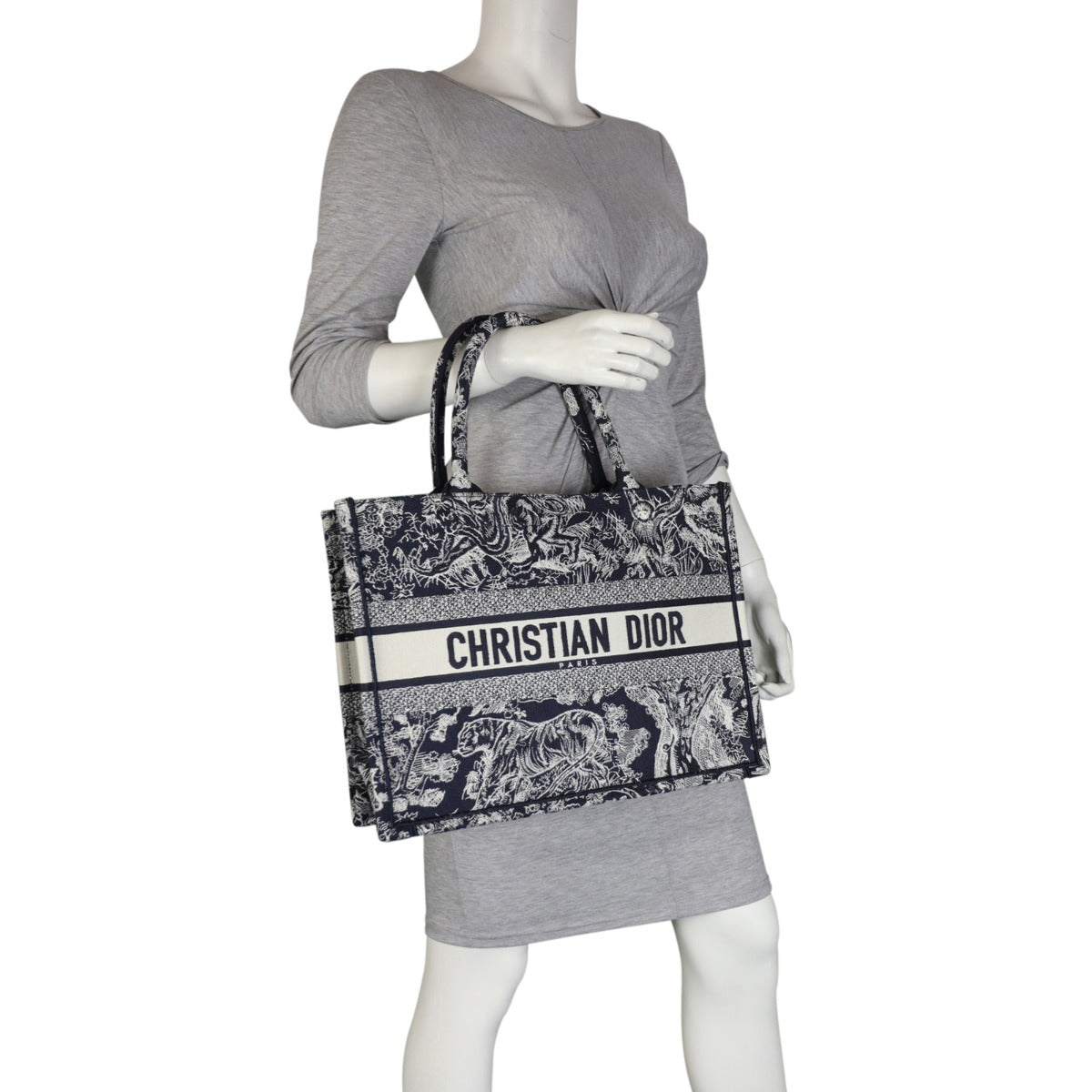 Dior Book Tote Medium Toile de Jouy Reverse