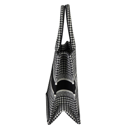 Dior Book Tote Medium Houndstooth