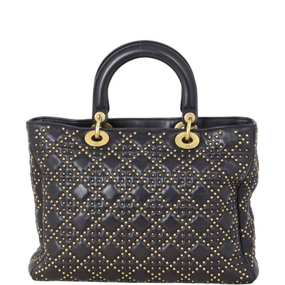Dior Lady Dior Soft Large Studded