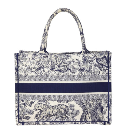 Dior Book Tote Medium Toile de Jouy Reverse