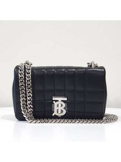 Luxury Burberry Mini Lola Bag Black