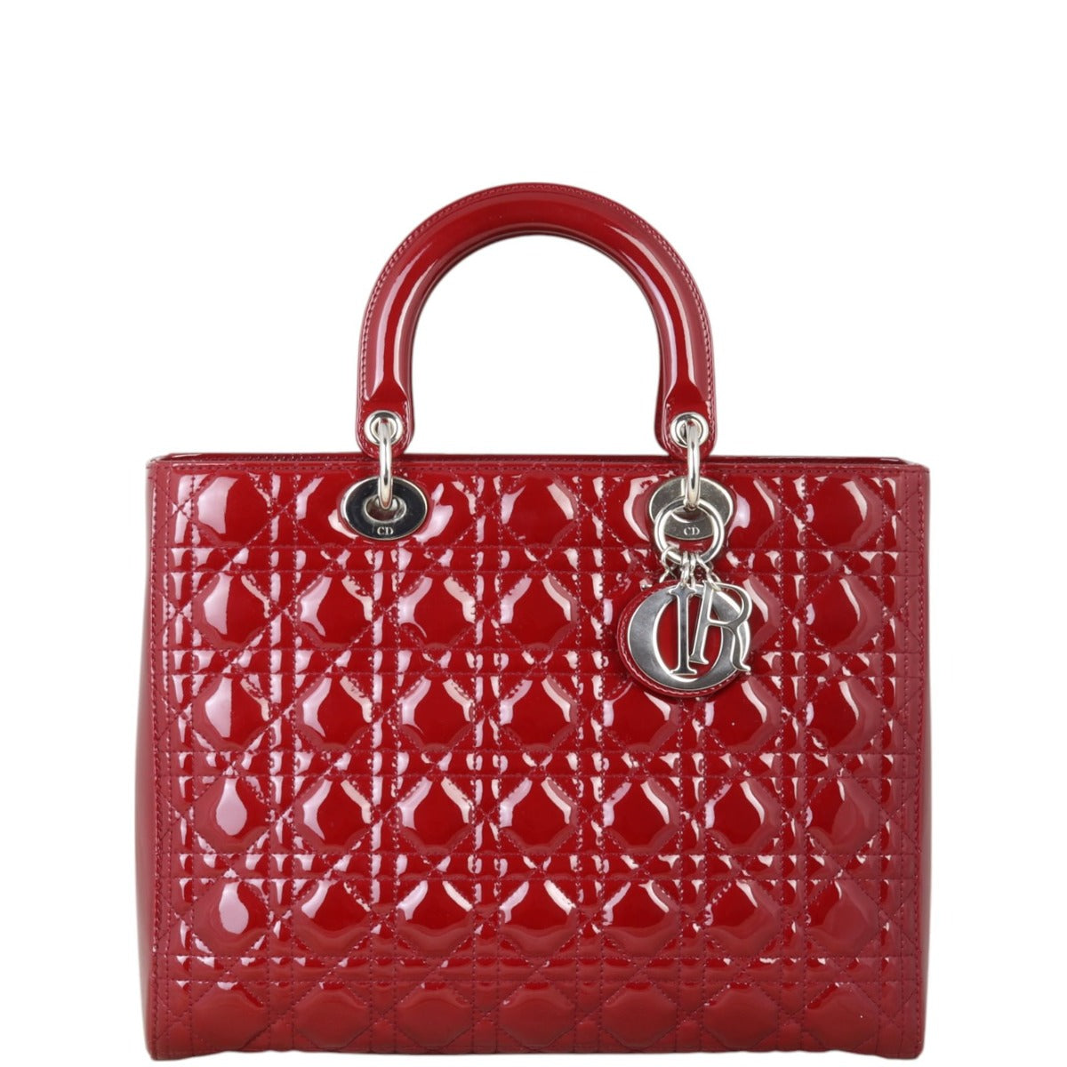 Dior Lady Dior Large Patent