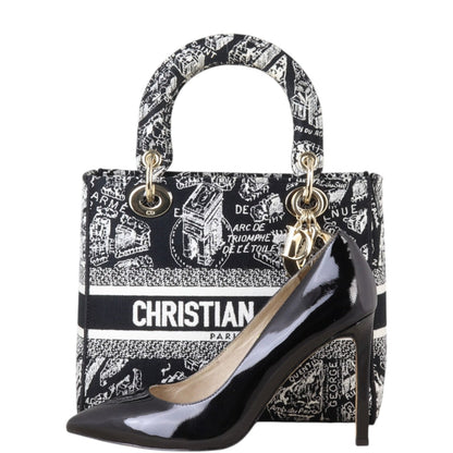 Dior Lady D-Lite Medium Plan de Paris