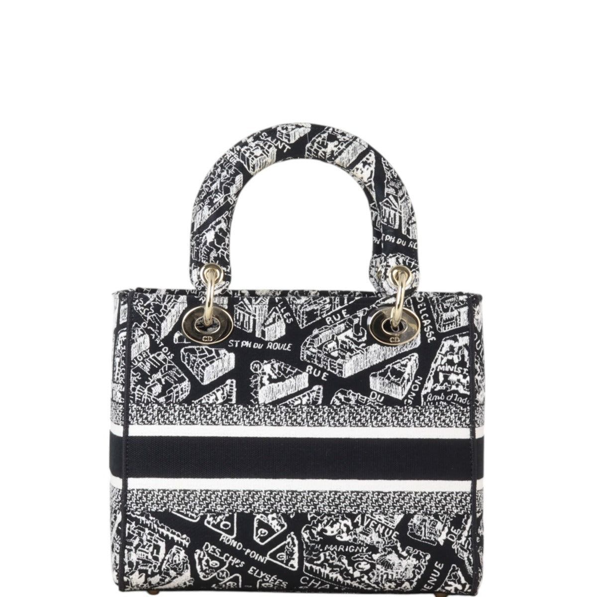 Dior Lady D-Lite Medium Plan de Paris