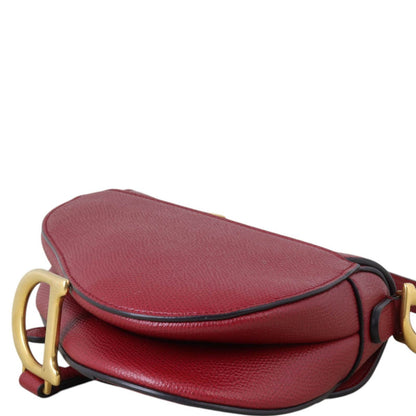 Dior Saddle Bag Mini with Embroidered Strap