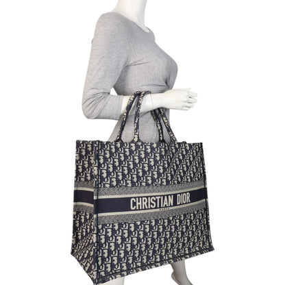 Dior Book Tote Large Oblique
