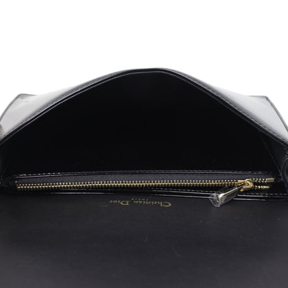 Dior Lady Dior Patent Cannage Pouch