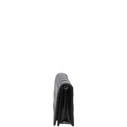 Dior Lady Dior Patent Cannage Pouch