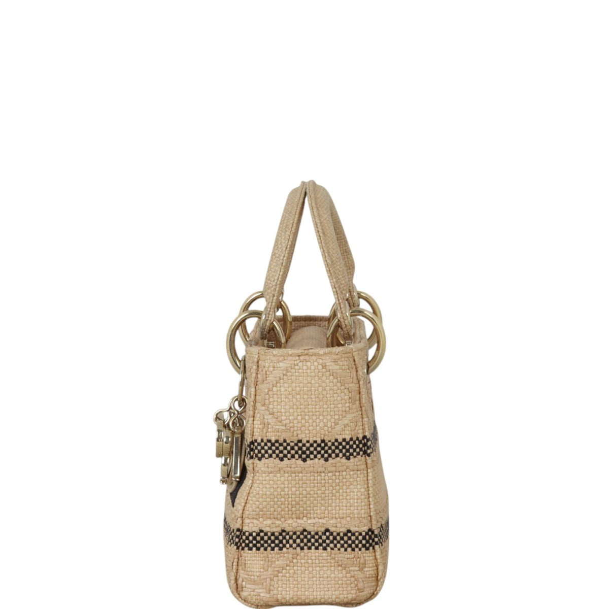 Dior Lady D-Lite Mini Raffia