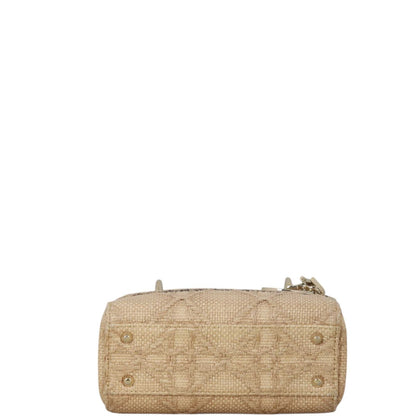 Dior Lady D-Lite Mini Raffia