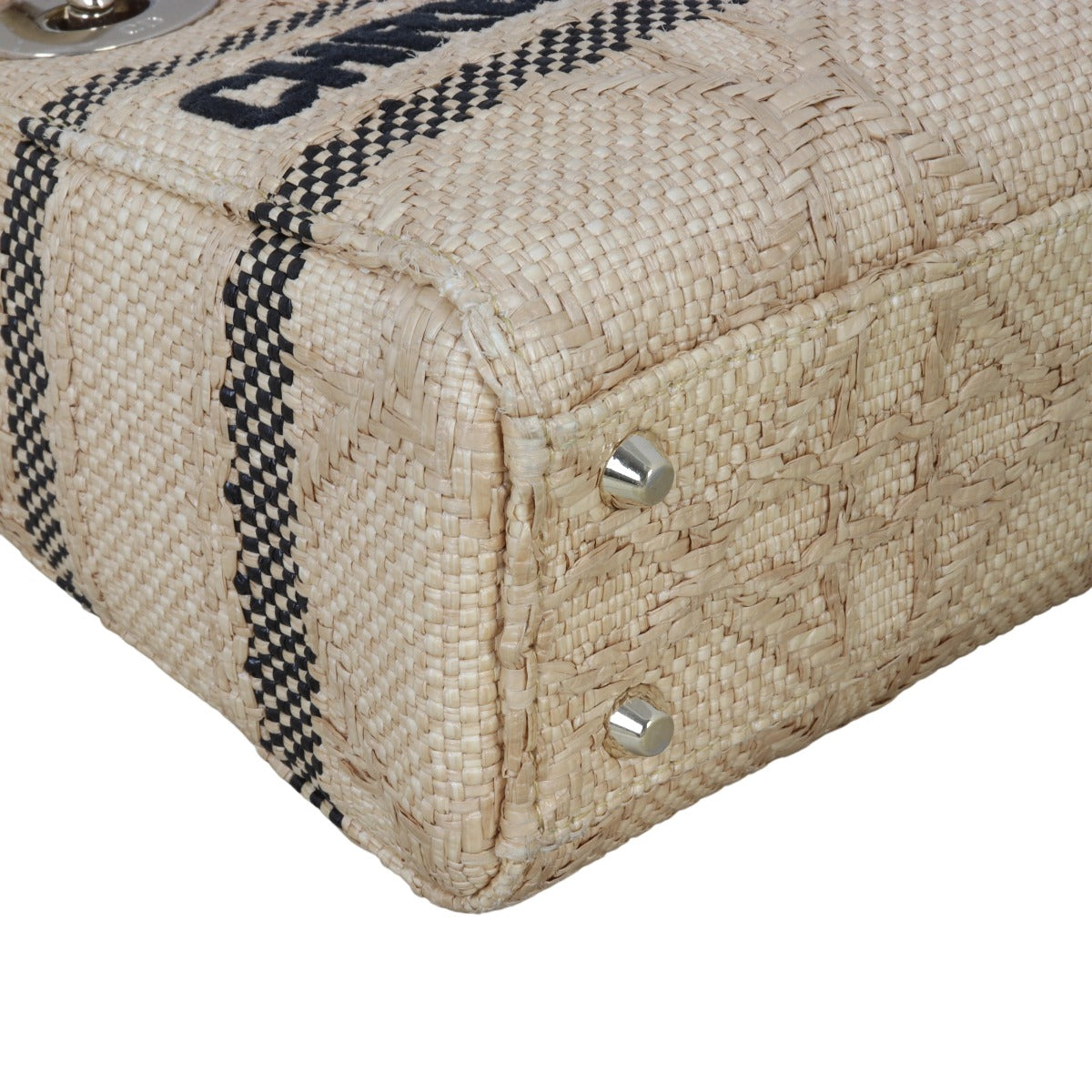 Dior Lady D-Lite Mini Raffia