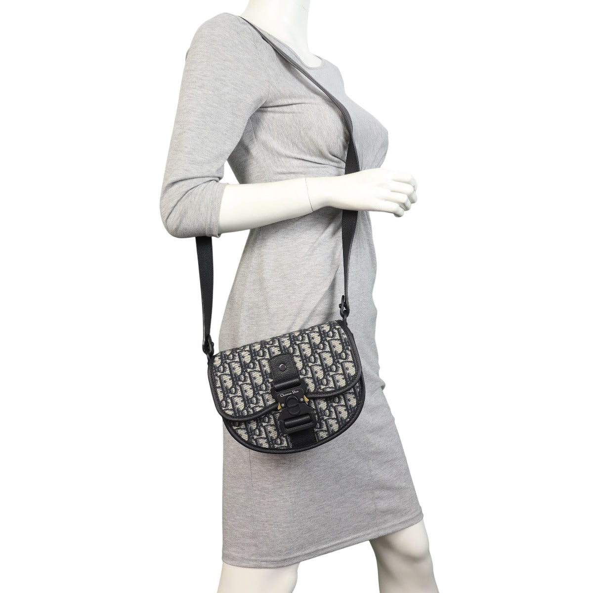 Dior Gallop Flap Bag Mini Oblique