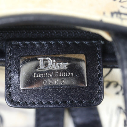 Dior Vintage Saddle Bag Paris ‘50s Print