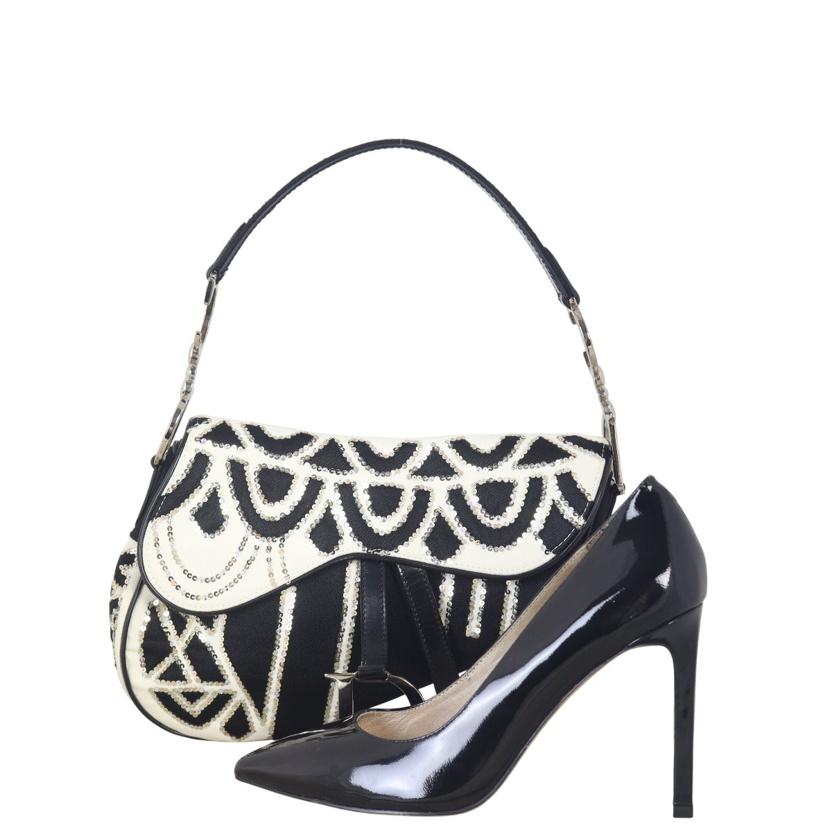 Dior Vintage Saddle Sequins