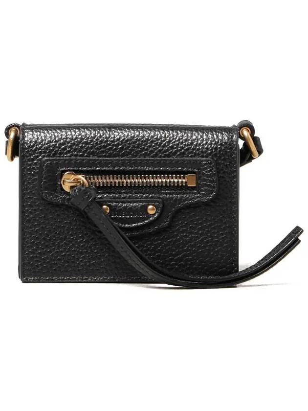 Luxury Balenciaga Trending 2025 Neo Classic Mini Cross Bag Black