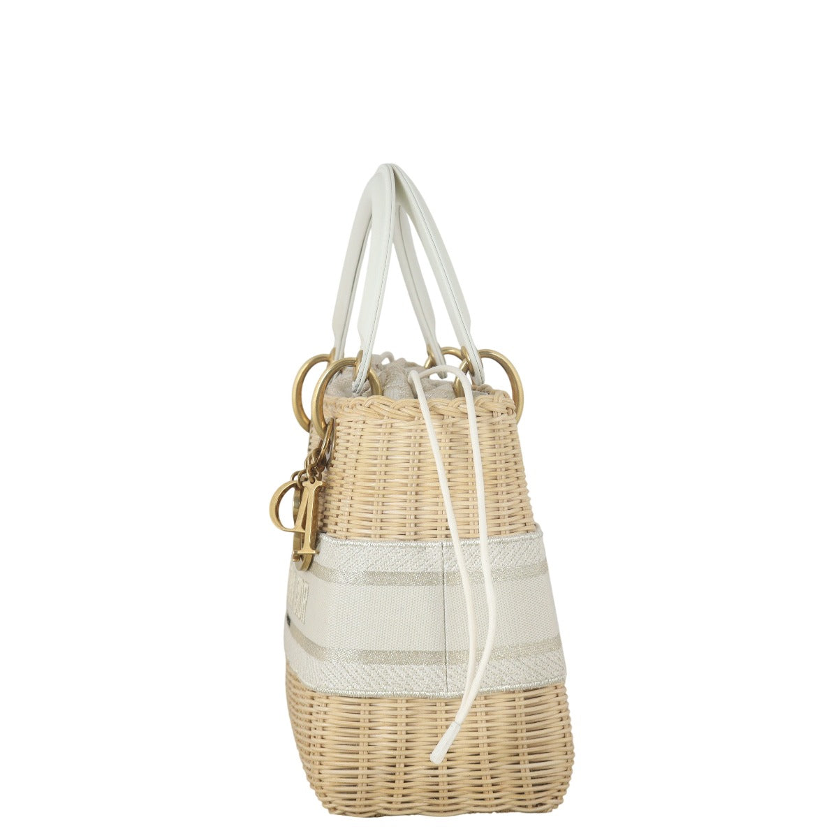 Dior Lady Dior Rattan Oblique Medium