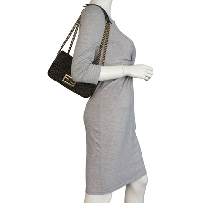Fendi Baguette Chain Midi Bag