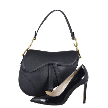 Dior Saddle Bag with Embroidered Strap