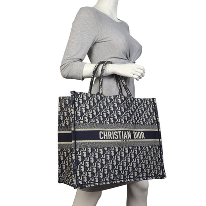 Dior Book Tote Large Oblique