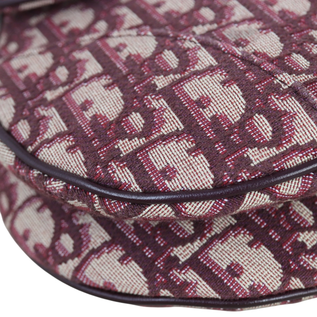 Dior Saddle Bag Oblique with Embroidered Strap