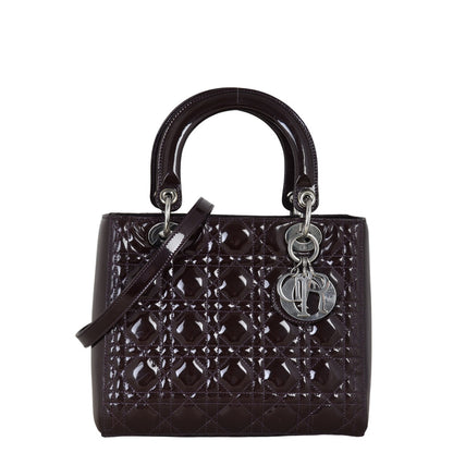 Dior Lady Dior Medium Patent