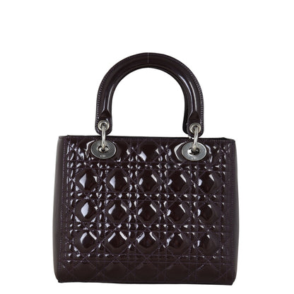 Dior Lady Dior Medium Patent