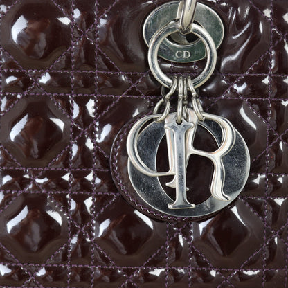 Dior Lady Dior Medium Patent