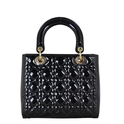 Dior Lady Dior Medium Patent