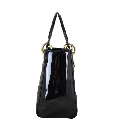 Dior Lady Dior Medium Patent