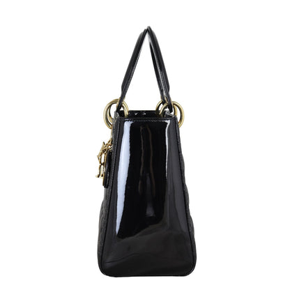 Dior Lady Dior Medium Patent