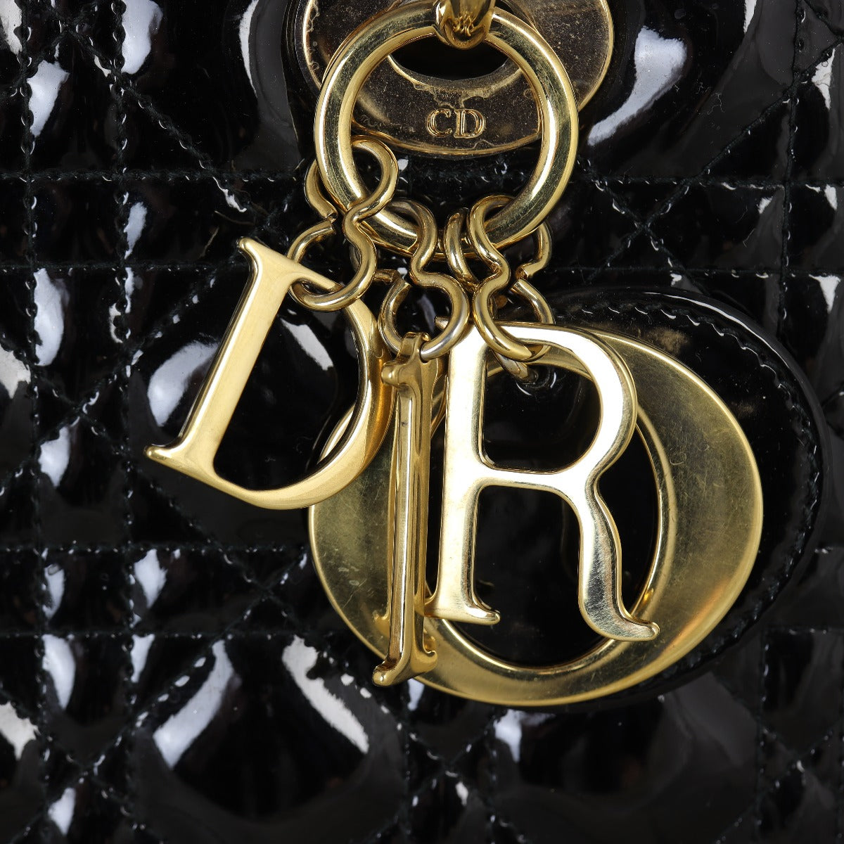 Dior Lady Dior Medium Patent