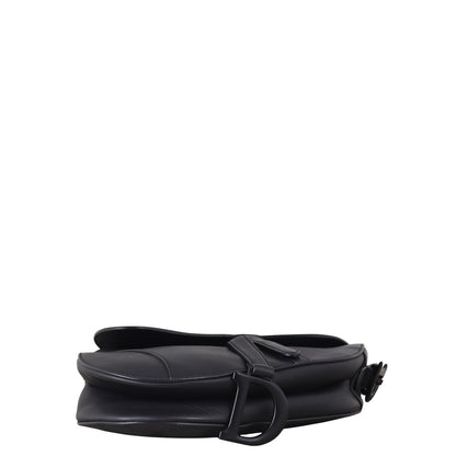 Dior Saddle Bag with Embroidered Strap Ultramatte