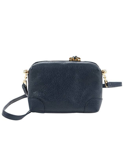 Luxury Balenciaga Trending 2025 Metal Reporter Mini Cross Bag Navy