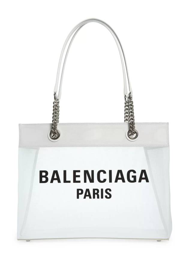 Luxury Balenciaga Trending 2025 Duty Free Medium Tote Bag White