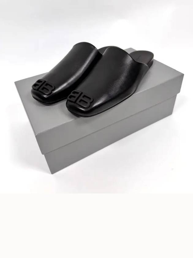 Luxury Balenciaga Trending 2025 BB Logo Cozy Leather Bloafers