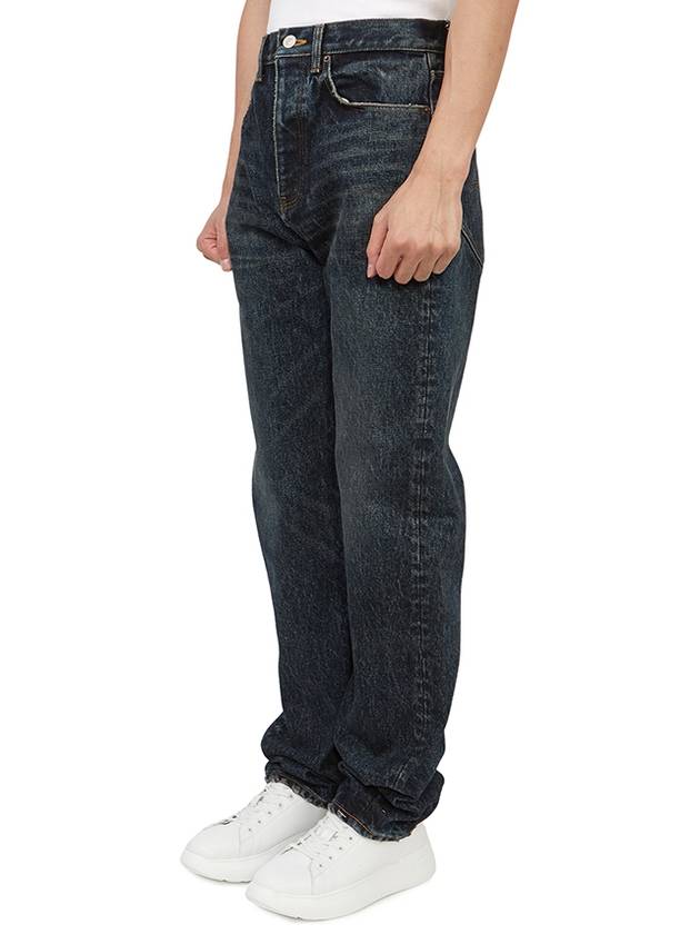 Luxury Balenciaga Trending 2025 Men's Relaxed Jeans Navy