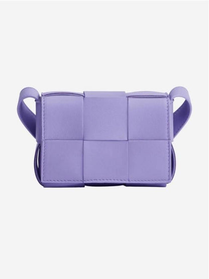 Luxury Bottega Veneta Intrecciato Cassette Small Cross Bag Wisperia