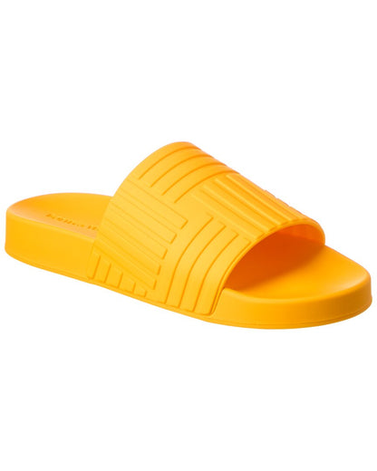 Luxury Bottega Veneta Slider Rubber Slide
