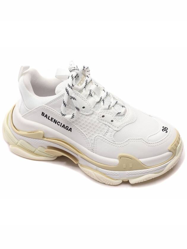 Luxury Balenciaga Trending 2025 Triple S Low-Top Sneakers White