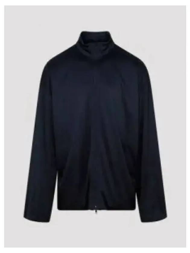 Luxury Balenciaga Trending 2025 Side Zip Pockets Track Jacket Blue