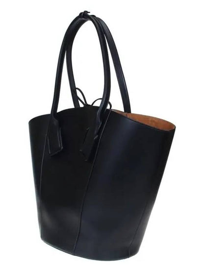 Luxury Bottega Veneta Medium Basket Tote Bag Black