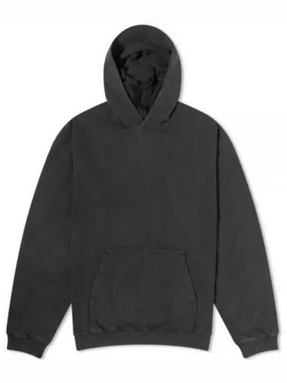 Luxury Balenciaga Trending 2025 Back Logo Hooded Top Black