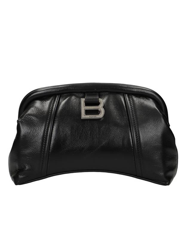 Luxury Balenciaga Trending 2025 Editor XS Clutch Bag Black
