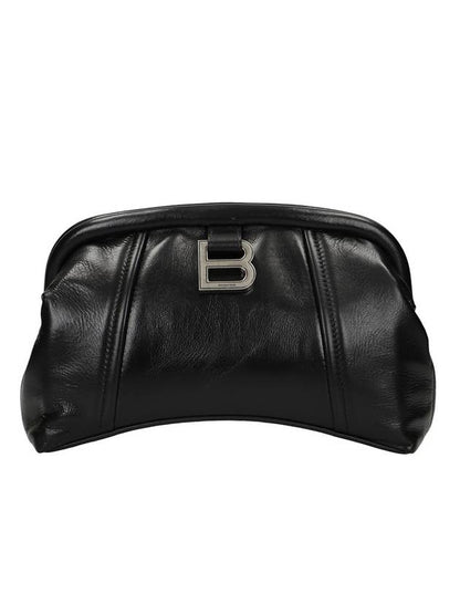 Luxury Balenciaga Trending 2025 Editor XS Clutch Bag Black