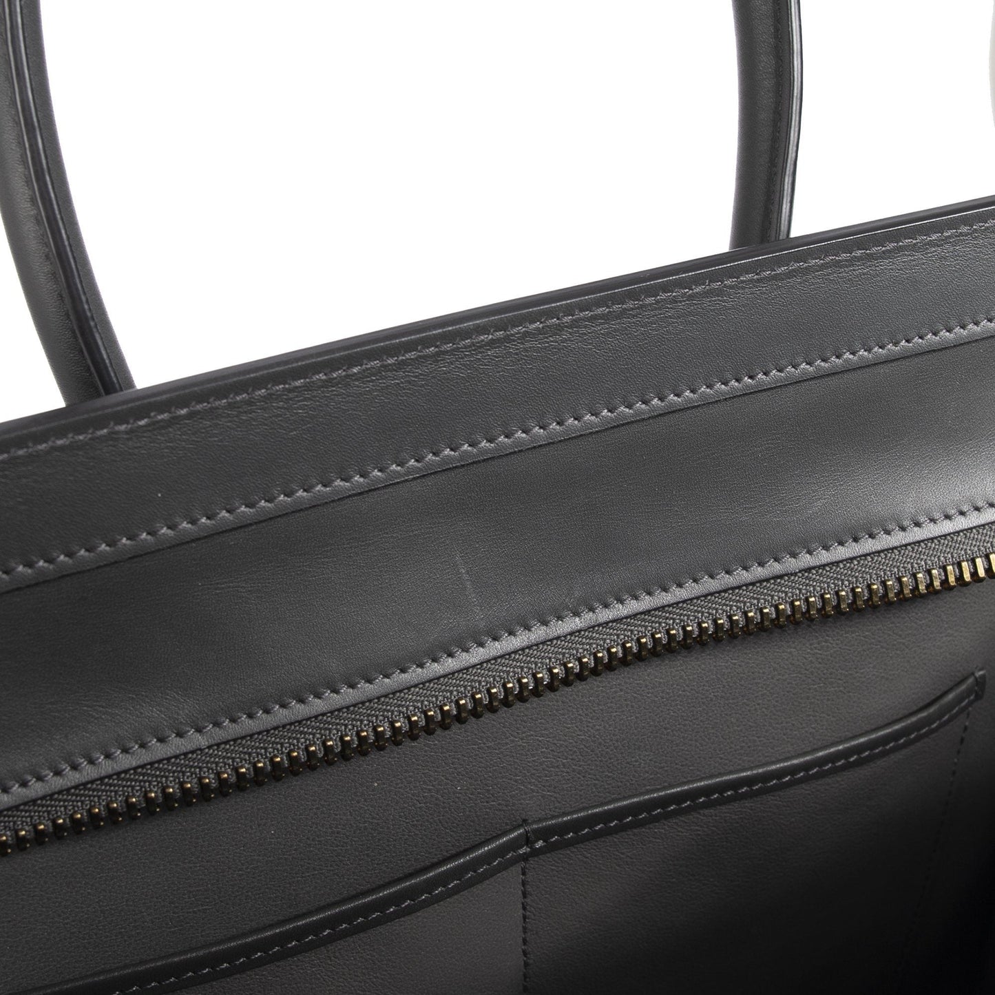 Celine Tricolor Micro Luggage Tote